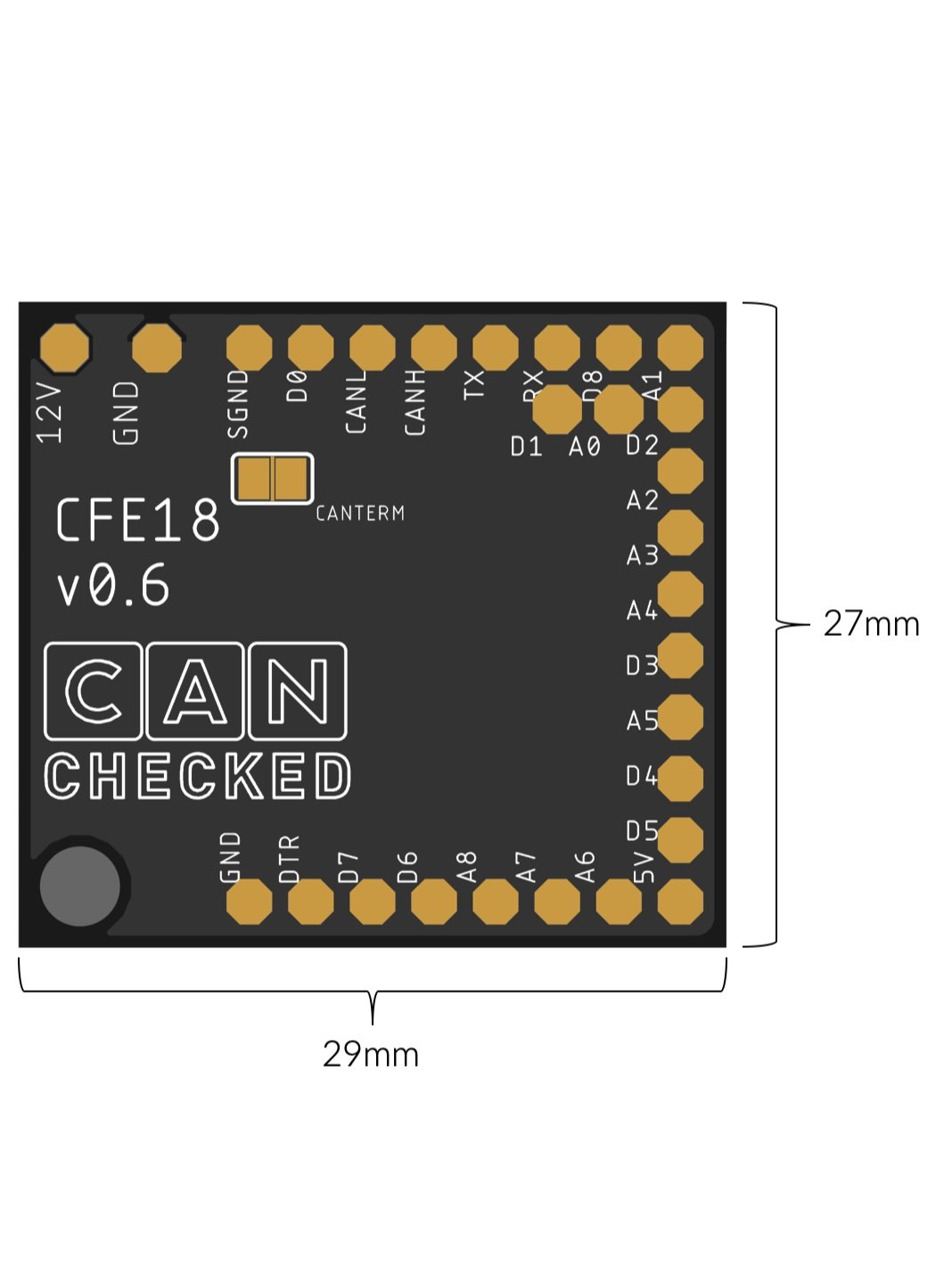 CAN Switch Board by CANchecked
