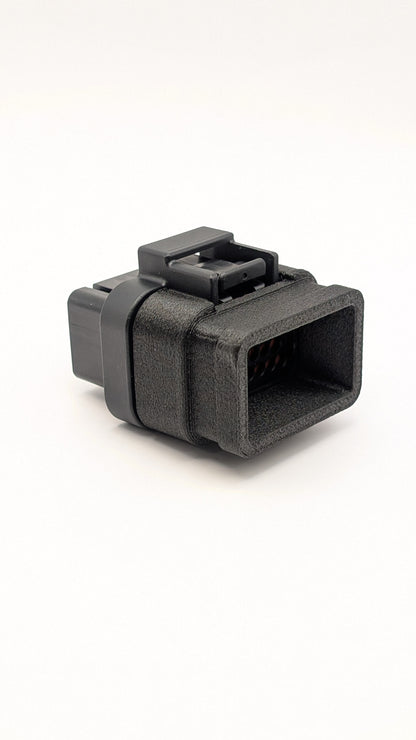 SuperSeal 1.0 34-Pin Back Shell, Square Outlet