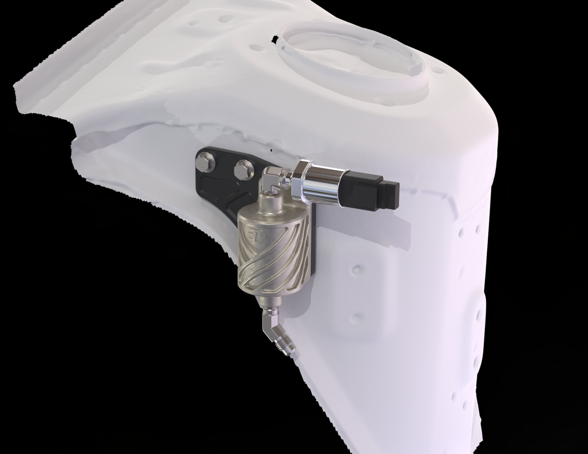 Dialed In Motorsports EMAP Canister, Aluminum