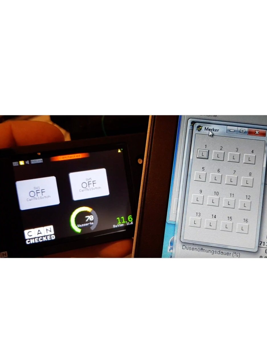 MFD32 3.2" CANBus Display with CANswitching